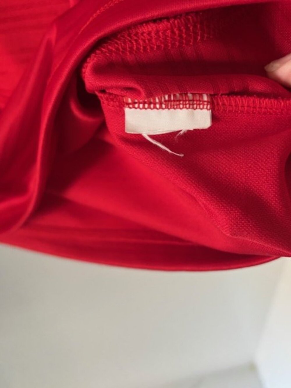 Adidas Climalite Golf Polo Shirt Red Embroidered Bucs L Performance Activewear - Picture 7 of 7
